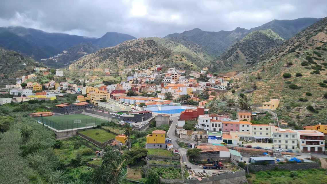 Valle hermoso pueblo