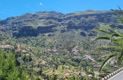 bancales que ver en La Gomera, en Valle Gran Rey