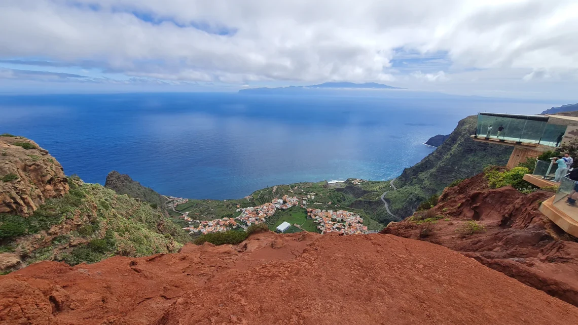 mirador de abrante y la gomera agulo