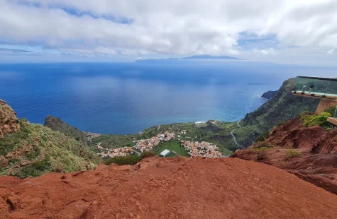 mirador de abrante y la gomera agulo