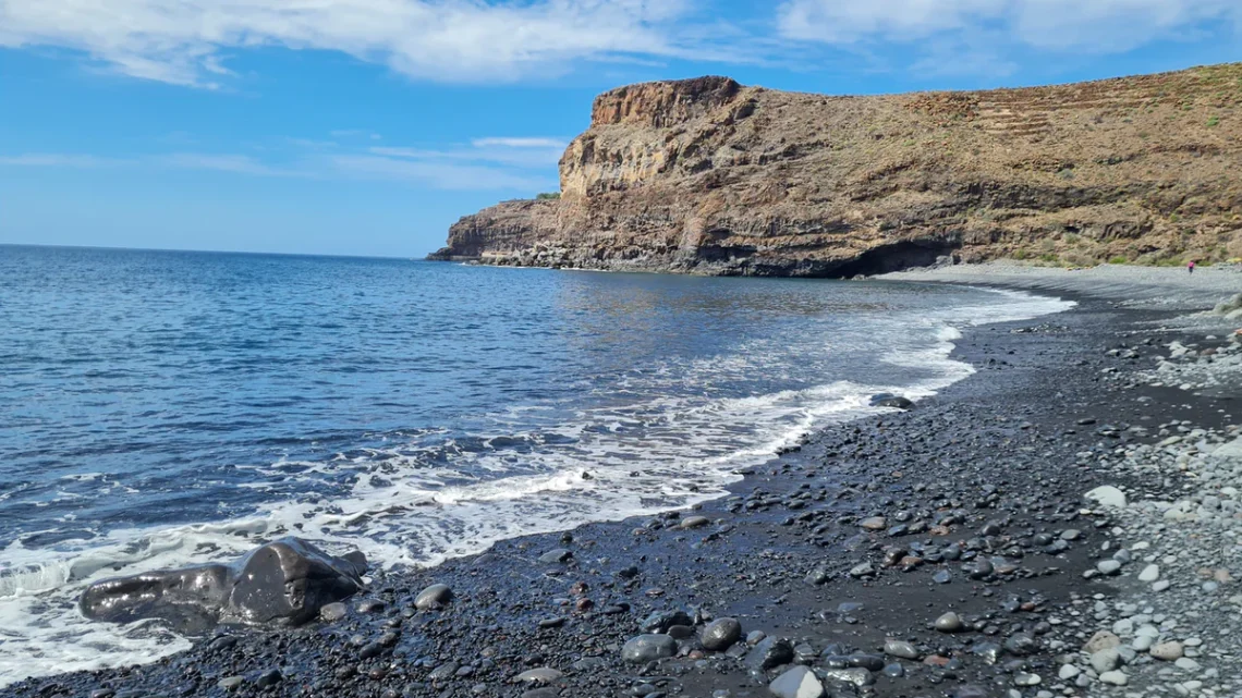 playa del medio la gomera