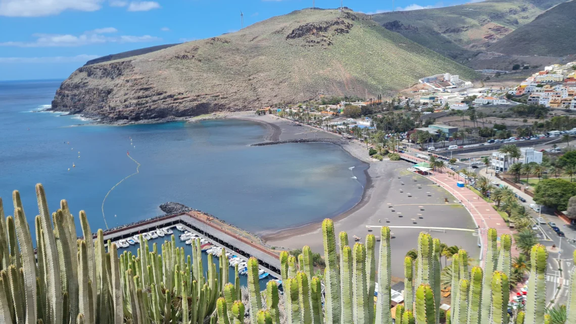 san sebastian de la gomera desde el parador