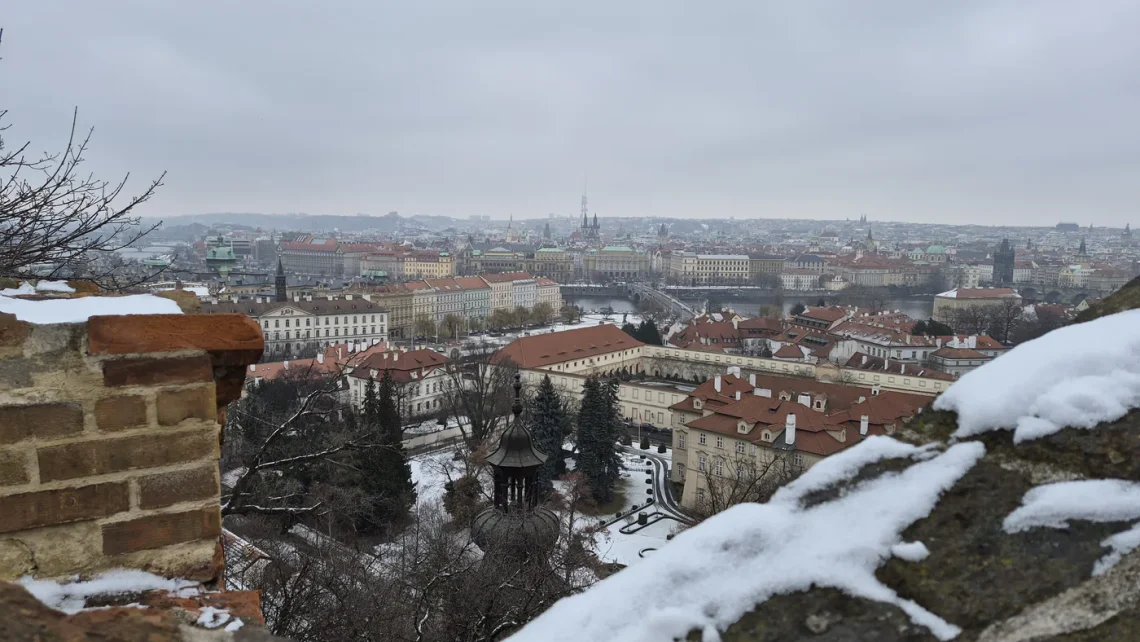 subir castillo praga vistas