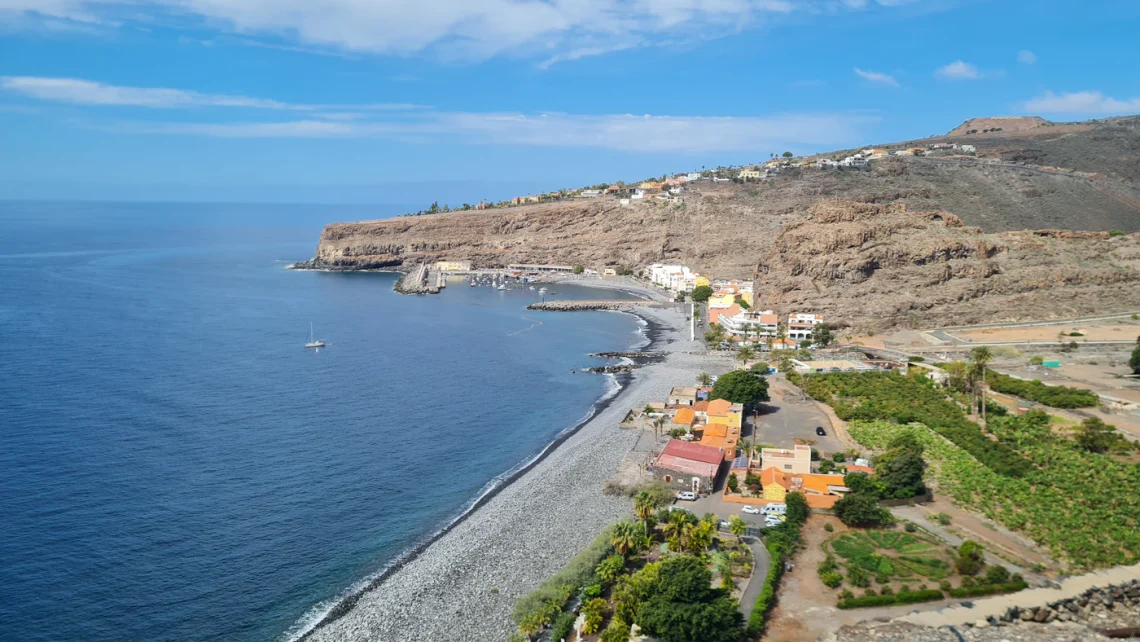 zona playa de santiago la gomera